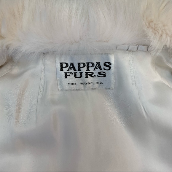 Genuine Fox Fur Open Front Collared Jacket With Pockets - Picture 11 of 14